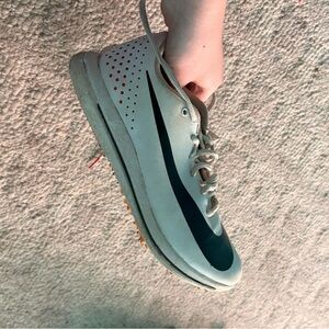 Nike Cream and Pink Sneakers